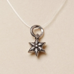 Chrome Hearts .925 Sterling Silver 6 Point Star Charm Pendant 5.1grams Authentic