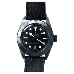 TUDOR Black Bay Ceramic 41mm Automatic Black Dial Watch Ref #79210CNU Full Set