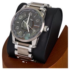 Montblanc TimeWalker World-Time Hemispheres 42mm Automatic Watch 108956 Full Set