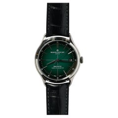 Baume & Mercier Clifton Baumatic Chronometer Automatic 40mm Green Dial Men Watch