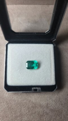 GIA Certified 5.19 Carat Brazilian Green Emerald F1 Minor Enhancement