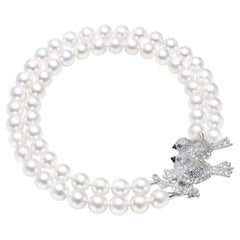 SEVENERA “Twin Birds” Heirloom Necklace — Venus Grade Australian South Sea Pearl