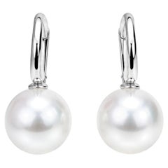 11-12mm Gem-Luster Australian White South Sea Pearls Perfectly Round