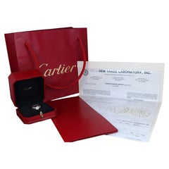 26675 Cartier Trinity Verlobungsring aus 18 Karat Roségold mit einem runden Diamanten von 1,73 g, VVS1, 5