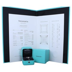 26841 Tiffany & Co Novo Platinum 0.64 I VVS1 Princess Diamond Engagement Ring 5