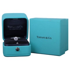 22117 Tiffany & Co True Platinum 1.15ct G IF Round Diamond Engagement Ring 6