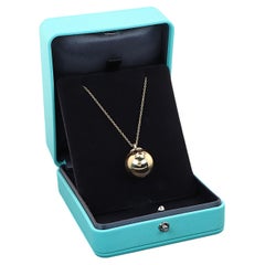 26401 Tiffany & Co. 20,5 g, oro giallo 18 carati, ciondolo a sfera della collezione Hardwear da 19 mm, collana da 32"