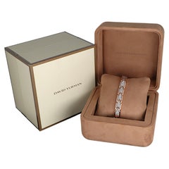 26578 David Yurman Armband aus 18-karätigem Roségold mit 3,75 Karat cognacfarbenen Diamanten im Pavé-Setting, 8,5''