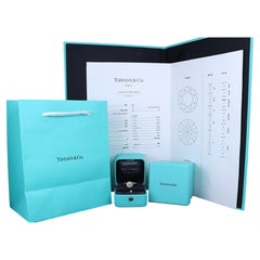 28002 Tiffany Co. Anello di fidanzamento solitario con diamante rotondo da 2,56 carati, VVS1, in platino