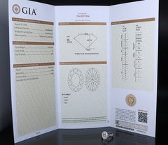 26991 JB Star Platinum GIA 1.59 G VS2 Oval Diamond Halo Engagement Ring 5.5
