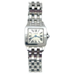 Cartier Santos Demoiselle Reference 2698 Stainless Steel 28 x 20mm Quartz Watch