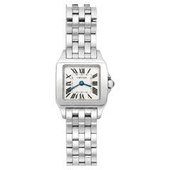 Cartier Santos Demoiselle Reference 2698 Stainless Steel 28 x 20mm Quartz Watch