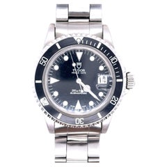 Vintage Tudor Submariner Date Ref. 76100 „Lollipop“ – Rolex-Gehäuse und silbernes Datum