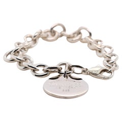 Tiffany & Co. Return to Tiffany Round Tag Bracelet in Sterling Silver