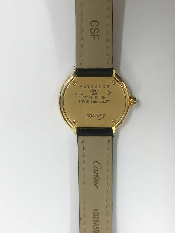 Cartier Lady's Yellow and White Gold Diamond Trinity Quartz Wristwatch ...