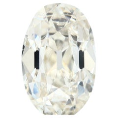 5.04 Carat Old Miner Cut Diamond – J Color, SI1 Clarity, GIA Certified