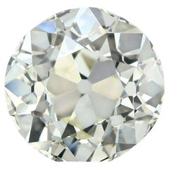 5.03 Carat Old European Cut Diamond – J Color, VS1 Clarity
