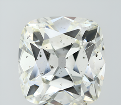 5.00 Carat Old Miner Cut Diamond – I Color, SI2 Clarity