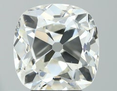 Diamante de 4,05 quilates con tallado «Old Miner» – Color J, pureza SI2, certificado por el GIA