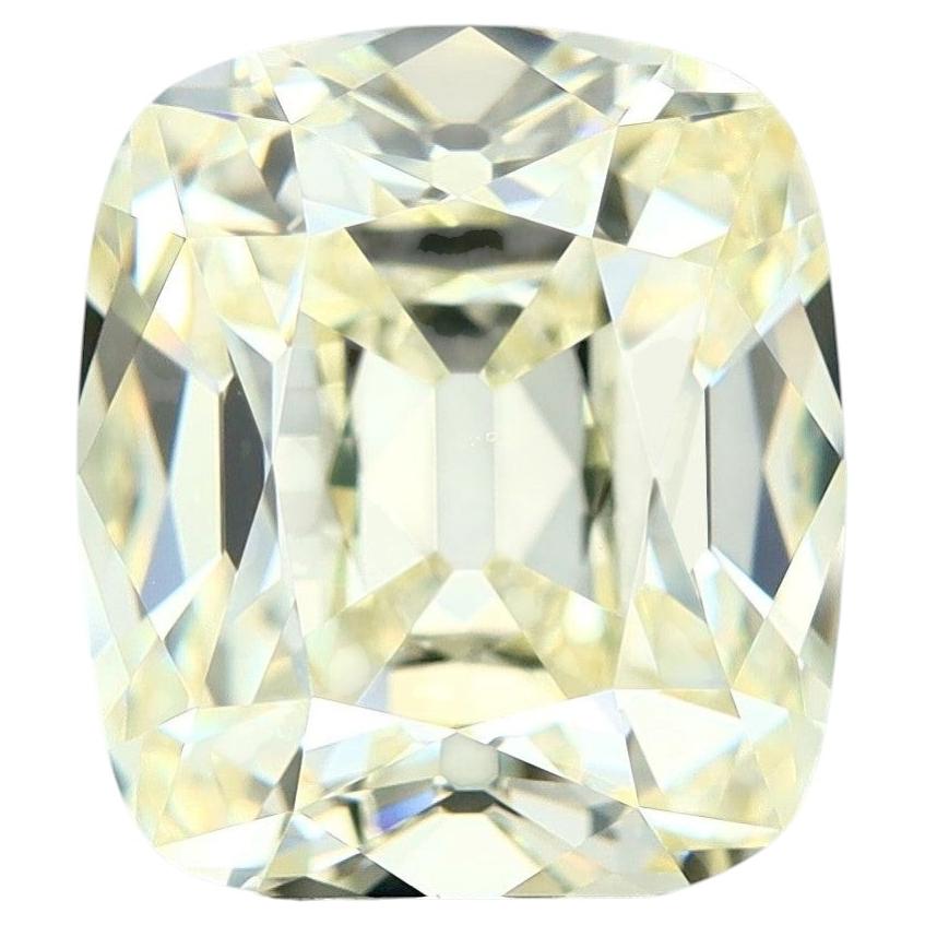 3.12 Carat Old Miner Cut Diamond, O-P Color, SI1 Clarity For Sale at ...