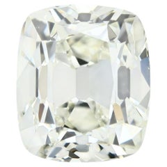3.46 Carat Old Miner Cut Diamond – K Color, VS2 Clarity, GIA Certified