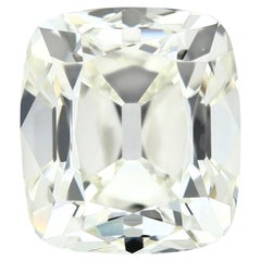 4.01 Carat Old Miner Cut Diamond – N Color, VS1 Clarity