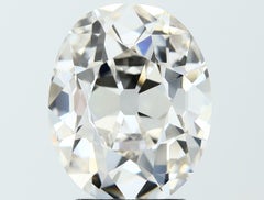 3.39 Carat Old Miner Cut Diamond – I Color, VS1 Clarity, GIA Certified