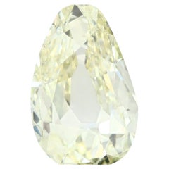 3.12 Carat Old Miner Cut Diamond, O-P Color, SI1 Clarity