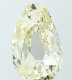 3.12 Carat Old Miner Cut Diamond, O-P Color, SI1 Clarity