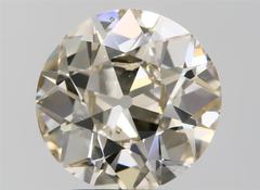 3.02 Carat Old European Cut, Y-Z Color, SI1 Clarity