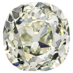 2.02 Carat OLD MINER Cut Diamond - N Color, VVS2 Clarity