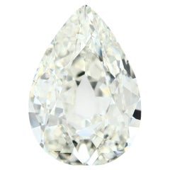 3 Carat PEAR OLD MINER - J Color, SI1 Clarity, GIA Certified (C2743-6A)