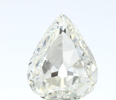 4 Carat PEAR OLD MINER - H Color, VS1 Clarity, GIA Certified (C2713-6A)
