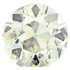 3.01 Carat OLD European Cut - N Color, SI1 Clarity, IGI Certified (C2748-35A)