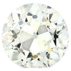 3.42 Carat OLD European Cut - L Color, VS1 Clarity, IGI Certified (C2749-44A)