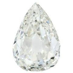 3 Carat PEAR OLD MINER - I Color, SI1 Clarity, GIA Certified (C2713-1A)