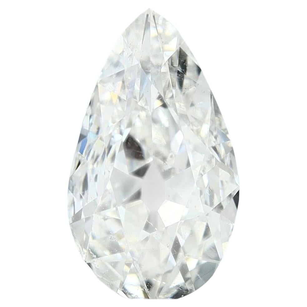 1.57 Carat PEAR OLD MINER - G Color, VVS2 Clarity (C2533-46A) For Sale ...