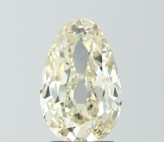 2,75 quilates, talla «Pear Old Miner», color O-P, pureza VS2 (C2589-4A)