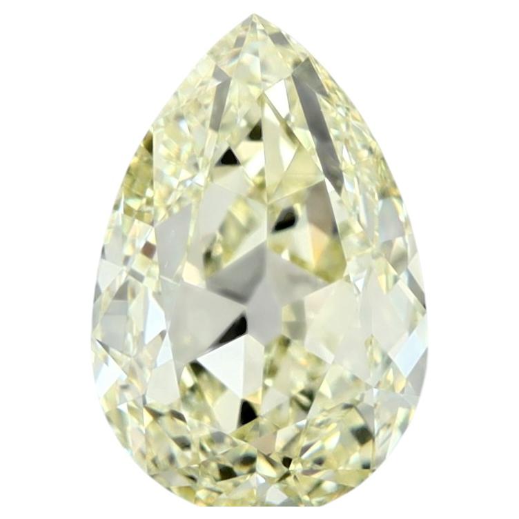 2.19 Carat PEAR OLD MINER, S-T Color, VS2 Clarity (C2272-19A) For Sale ...