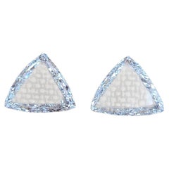 Portrait Cut Diamond Pair - Matched Color, Clarity, Polish, Symmetry and Look!