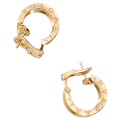 Bulgari B.zero1 Yellow Gold Hoop Earrings