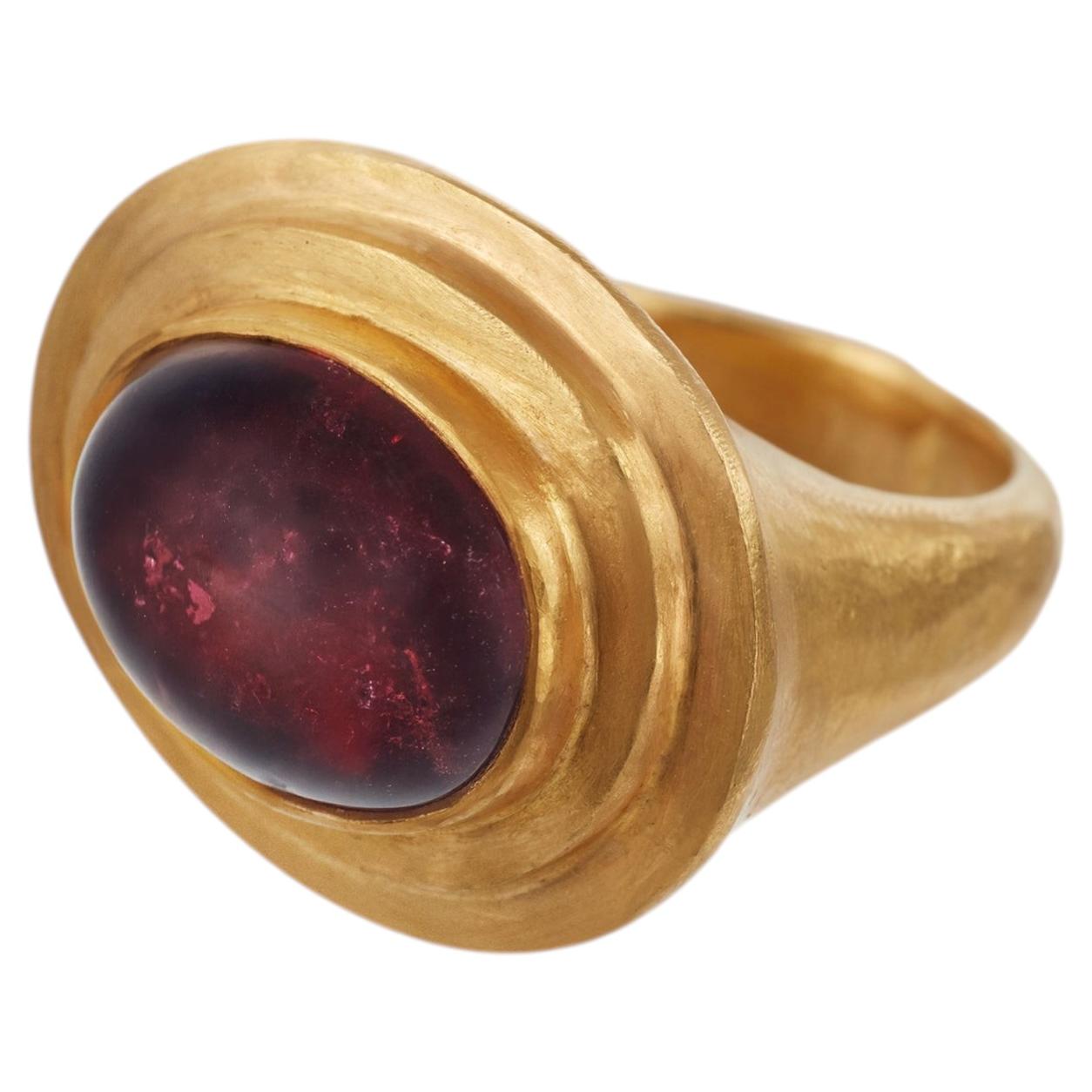 Nicaea-Ring mit Cabochon