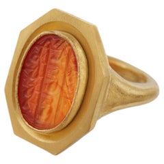 Ravenna Ring with Antique Agate