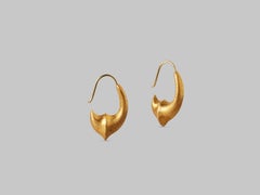 Boucles d'oreilles Sisam en or pur 24 carats