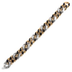 Armband „Tango“ von Pomellato mit Saphiren und Diamanten, hergestellt 1981