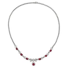 Burmese Ruby & Diamond Necklace, Chow Tai Fook, Hong Kong, c. 2010