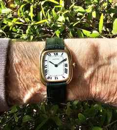 Cartier Paris Rare Gondole MM (taille moyenne) 30,5 x 27 mm, automatique, vers 1973-1978