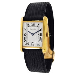 Cartier Paris Classic Tank LC GM Large Tank Watch, Deployant. circa 1975-1978