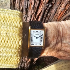 Cartier Paris Classic Tank LC GM Large Tank Watch, Deployant. circa 1975-1978