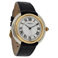 Cartier Paris Vendome LC 2-Tone Large Watch 34mm Manual wind, Circa 1973-1976